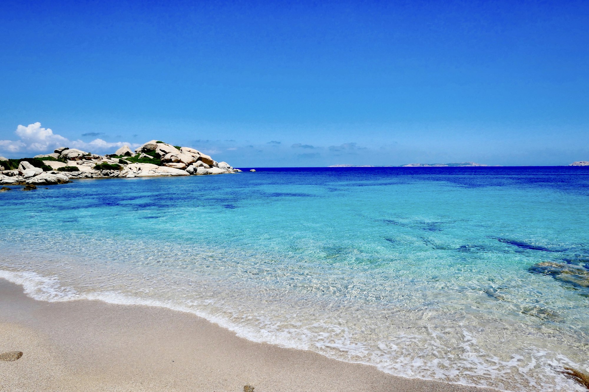 The turquoise Gulf of Orosei, Sardinia