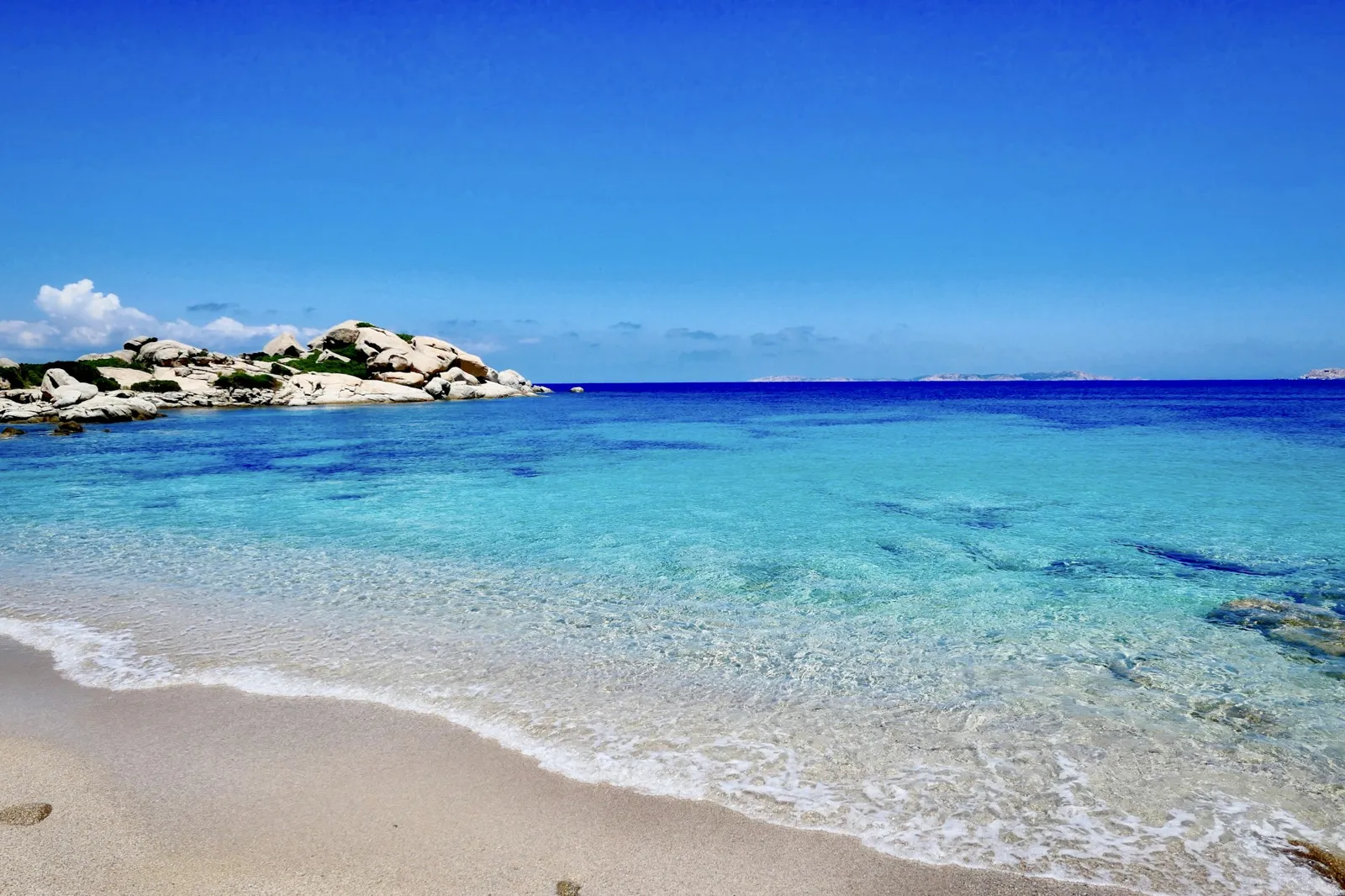 The turquoise Gulf of Orosei, Sardinia